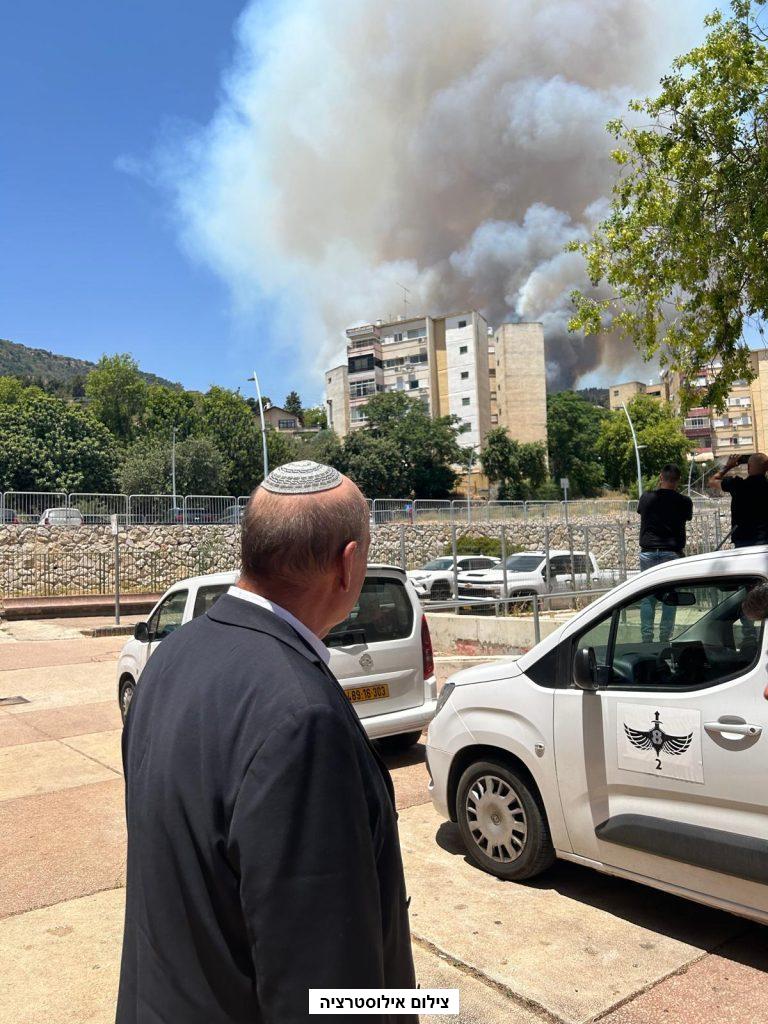 מבקר המדינה מתניהו אנגלמן בביקורו בצפון.